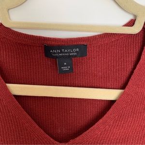 Ann Taylor Merino Wool Long Sleeve - medium